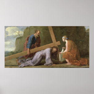 Poster Le Christ portant la croix, c.1651
