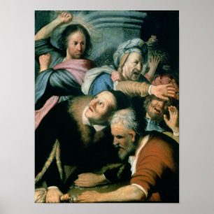 Poster Le Christ qui conduit les Moneychangers