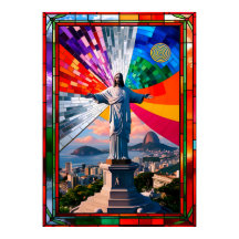 "Le Christ Rédempteur en mosaïque