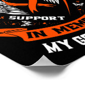 Poster Le ciel a besoin d'un héros Dieu a pris ma fille L (Coin)