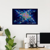 Poster Le ciel de Shaman (Bureau à domicile)