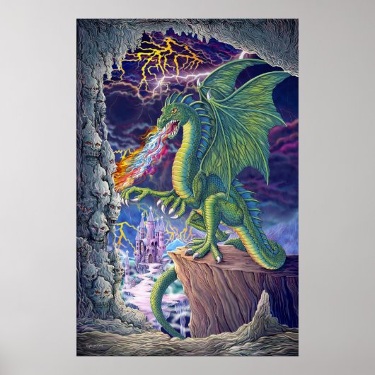 Poster Le ciel du dragon (Devant)