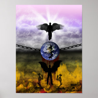 Poster Le ciel et l'enfer