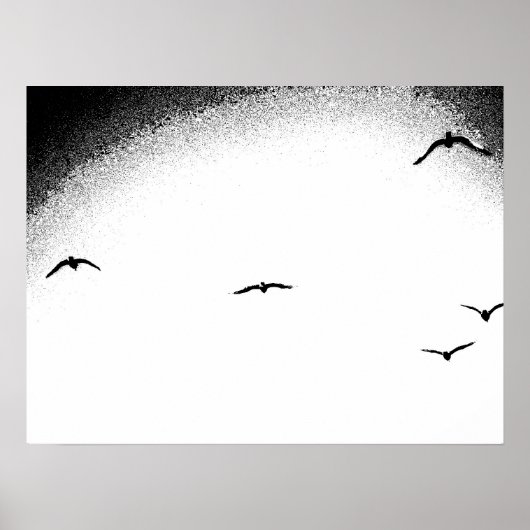 Poster Le ciel sans fin (Devant)