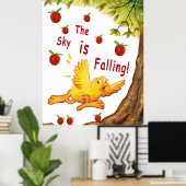 Poster Le ciel s'effondre (Bureau à domicile)