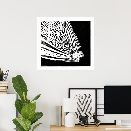 Poster Le Ciel Tombe (Bureau à domicile)