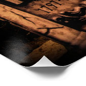Poster Le cimetière d'Halloween (Coin)
