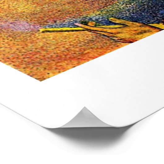 Poster Le Cirque De Georges Seurat (Coin)