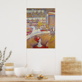 Poster Le cirque - L'art célèbre (Cuisine)