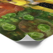 Poster Le Citron Baiser Légumes Découpage Spoof Art (Coin)