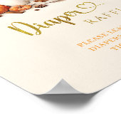 Poster Le Citrouille d'automne brasse du café Congé de co (Coin)