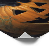 Poster Le Citrouille des chats noirs (Coin)