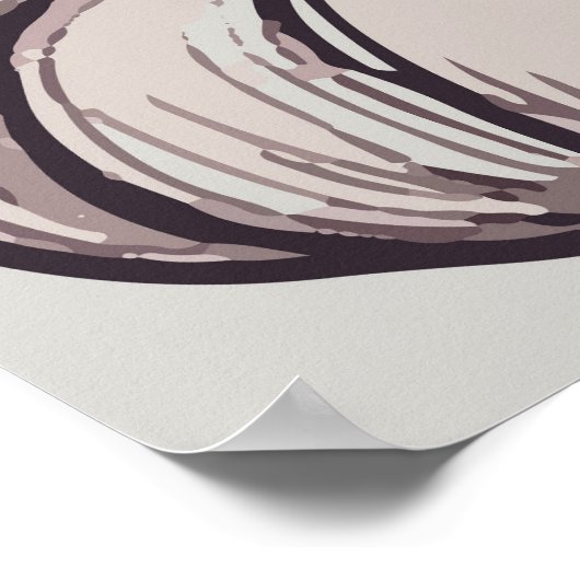 Poster Le Citrouille rustique (Coin)