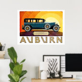 Poster Le classique Auburn Sedan (Bureau à domicile)
