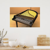 Poster Le clavecin (Cuisine)