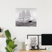 Poster Le Clipper St. David (Bureau à domicile)