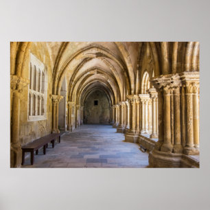 Poster Le cloître de la vieille cathédrale