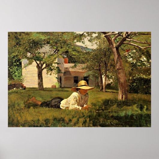 Poster Le clonage par Winslow Homer (Devant)