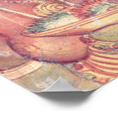 Poster Le Cloud Damsels, de la forteresse rocheuse, (Coin)