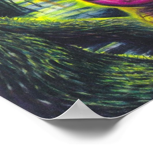 Poster Le clown - imprimer (Coin)