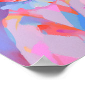 Poster Le clown rose solitaire (Coin)