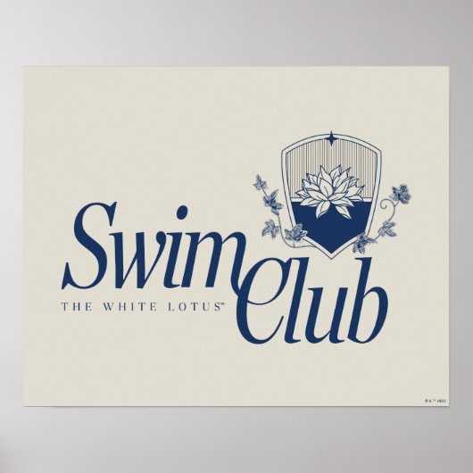 Poster Le Club de natation White Lotus (Devant)