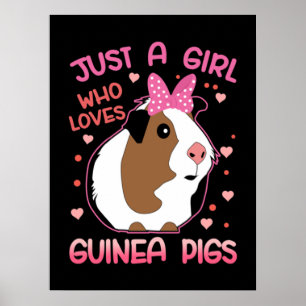 Poster Le Cochon de Guinée, juste une fille qui aime les