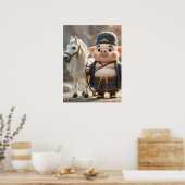 Poster Le cochon et sa marche : Voyage de Whimsy (Cuisine)