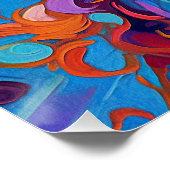 Poster Le Cocker Spaniel Dog 001 - Zetton Ziana (Coin)