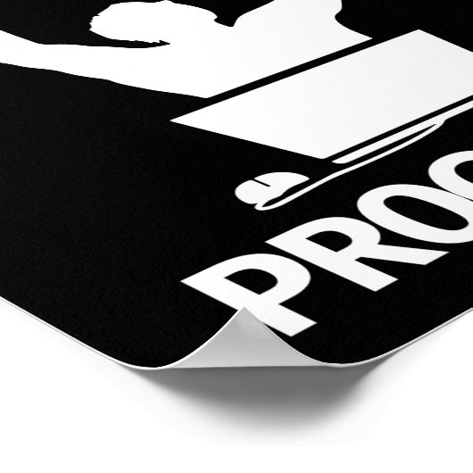 Poster Le Codage Du Programmeur A Obtenu Une Nouvelle Ava (Coin)