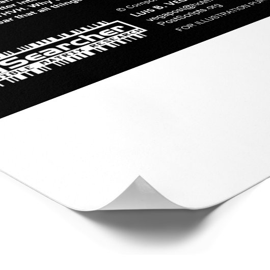 Poster Le Code de Création - Genèse 1:1 (Coin)