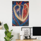 Poster Le Cœur (Bureau à domicile)