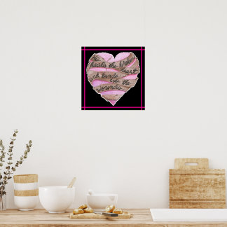 Poster Le cœur brisé