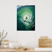 POSTER LE COEUR DE LA VAGUE (Cuisine)