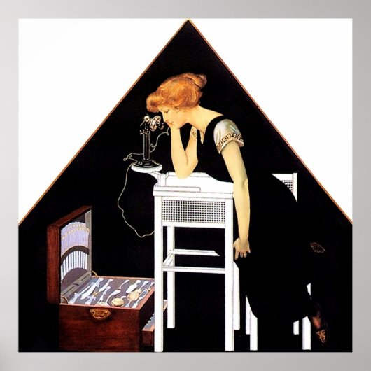 Poster Le coffre d'argent par C Coles Phillips (Devant)