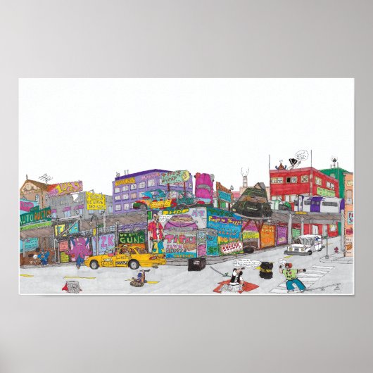 Poster Le coin de l'affiche Tree & Wayne (Devant)