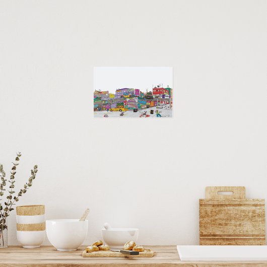 Poster Le coin de l'affiche Tree & Wayne (Cuisine)