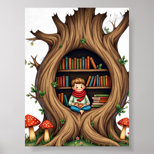 Poster Le coin de l'arbre creux (Devant)