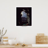 Poster Le Colisée Dans Une Nuit Lune (Cuisine)