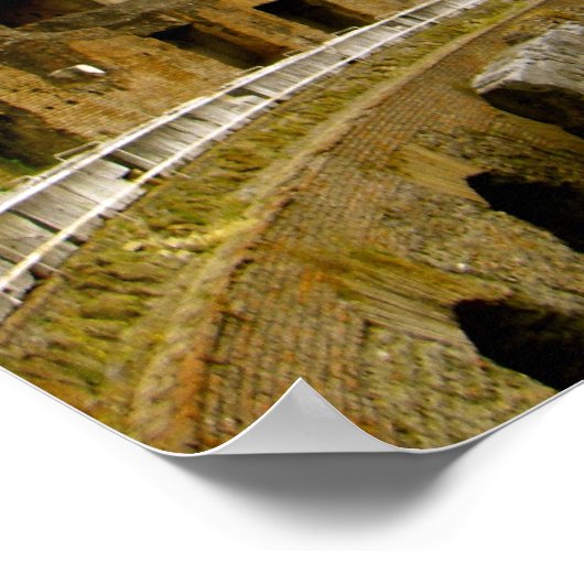 Poster Le Colisée Romain (Coin)