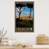 Poster Le Colisée Romain (Cuisine)