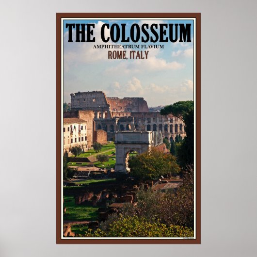 Poster Le Colisée Romain (Devant)