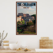Poster Le Colisée Romain (Cuisine)