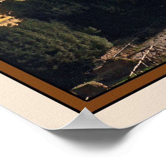 Poster Le Colisée Romain du Forum (Coin)