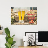 Poster Le collecteur d'oeufs (Bureau à domicile)