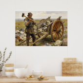 Poster Le Collectionneur de Roches (Cuisine)