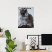 Poster Le Colonel Meow S'Y Est Tenu (Bureau à domicile)