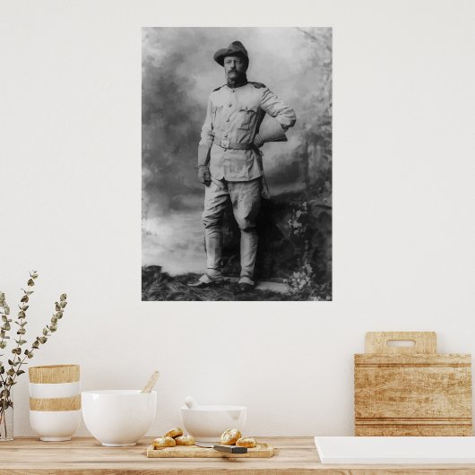 Poster Le colonel Teddy Roosevelt (Cuisine)
