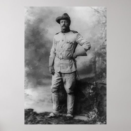 Poster Le colonel Teddy Roosevelt (Devant)