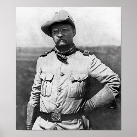 Poster Le colonel Theodore Roosevelt (Devant)